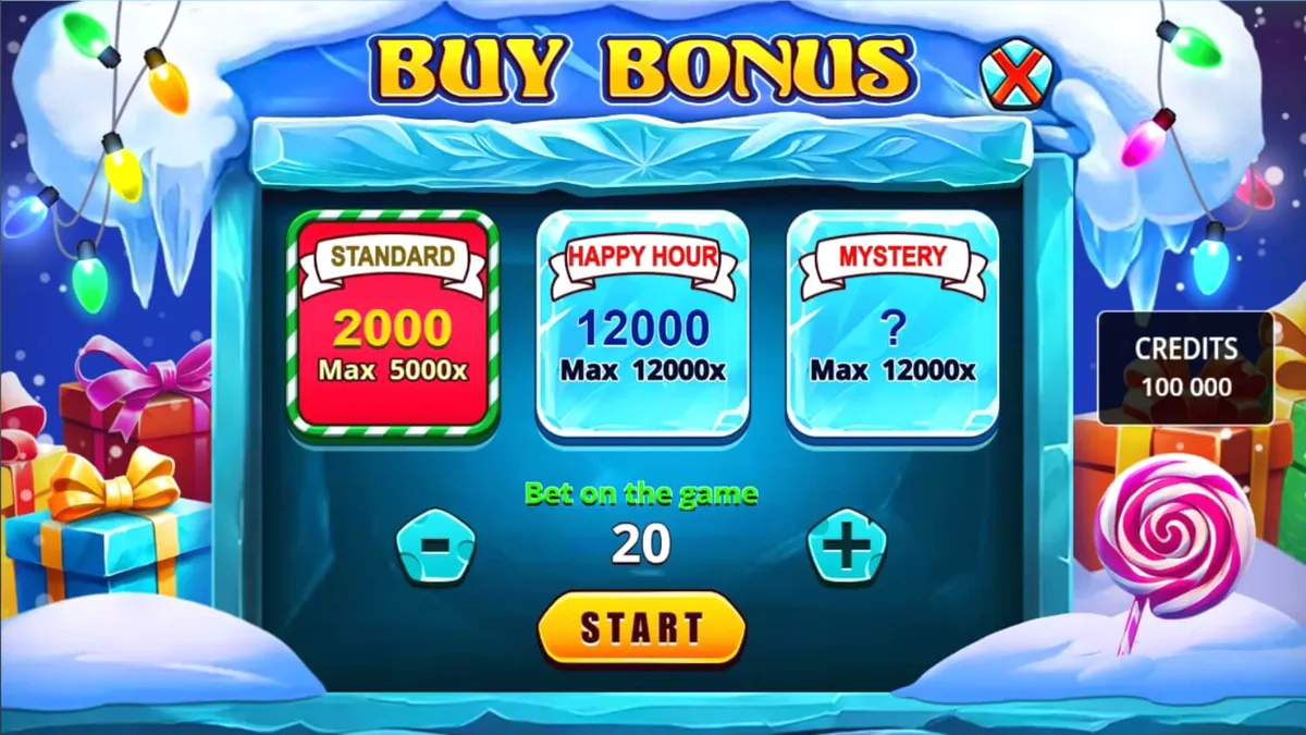 Frozen Barrel Tavern slot game tavern interior